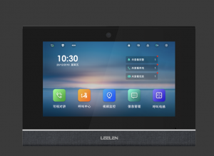 Indoor Monitoring Android Intercom With 7 inch Touch Screen And Wifi