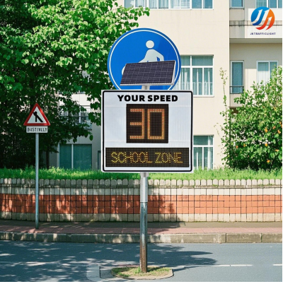 Radar Speed Signs at School Entrances