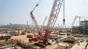 Sanghvi Movers Limited Crawler Crane with Lattice Boom