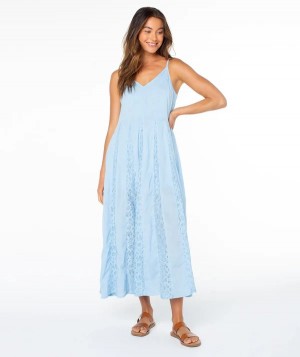 Roxy Womens Dress Jardin Bloom Maxi