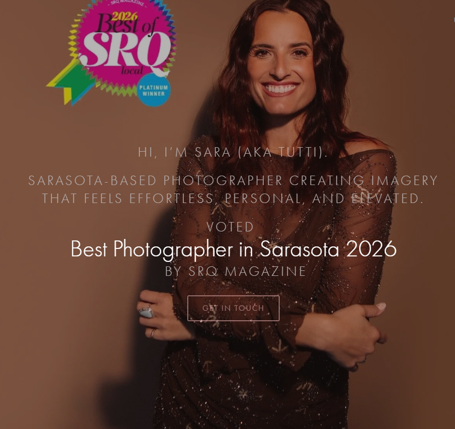 Best of SRQ 2026 Winner  Tutti del Monte for Bet Local Photographer