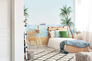 Palm Trees Peel and Stick Wallpaper