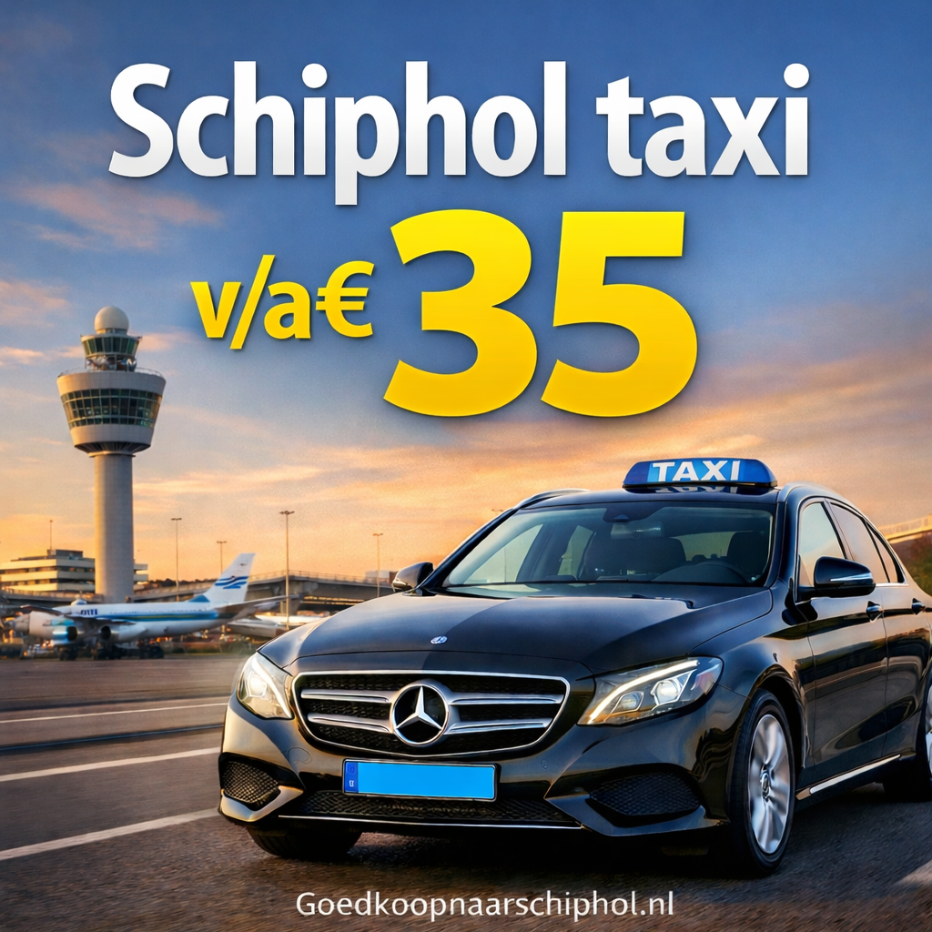 Schiphol taxi 35 euro