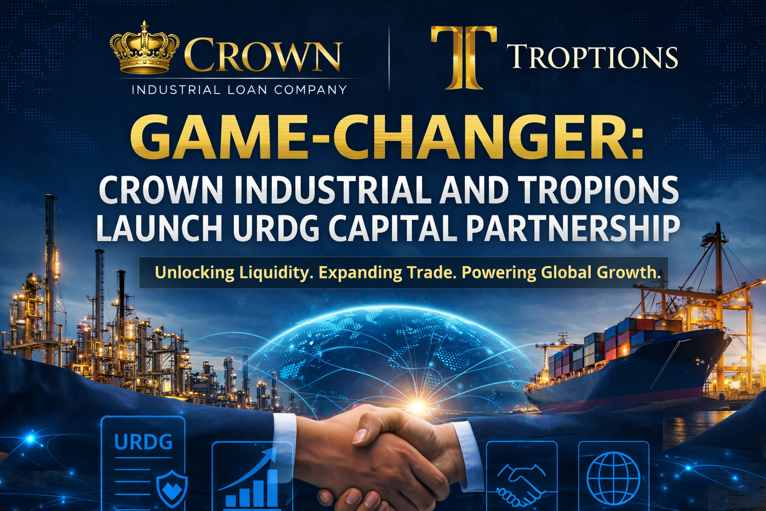 Game-Changer: Crown Industrial and Troptions Launch URDG Capital Partnership