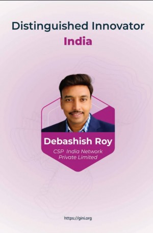 Debashish roy Photo BY distinguished innovator GINI GDI 2025