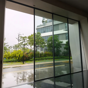 Q15 Aluminum Large Auto Sliding Door