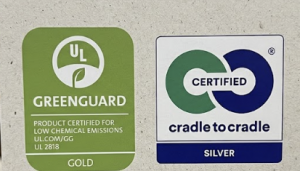 GreenGuard Gold and Cradle to Cradle Silver