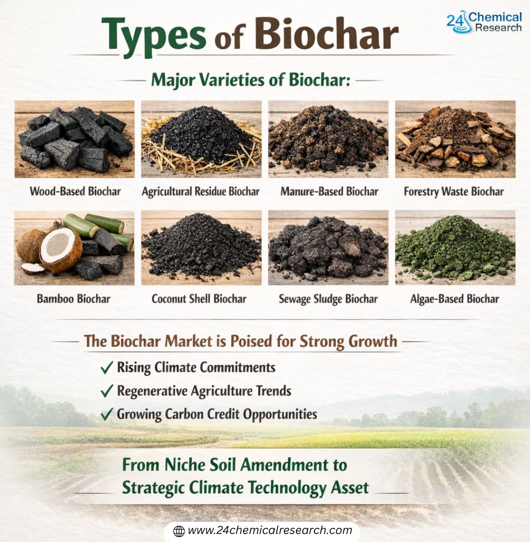 Major Types of Biochar