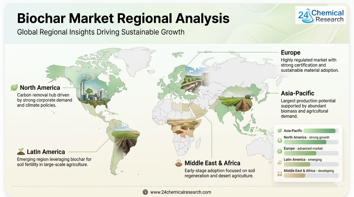 Regional Analysis of Biochar Market