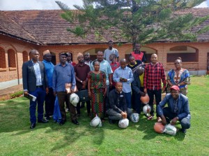 Leaders in the meeting in the preparation of Youth sports event at Ruvuma Region 2025