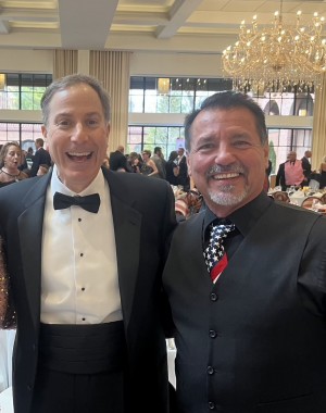 Brian Marchi and Rich Luterman at Folds of Honor Gala supporting Michigan veterans 50