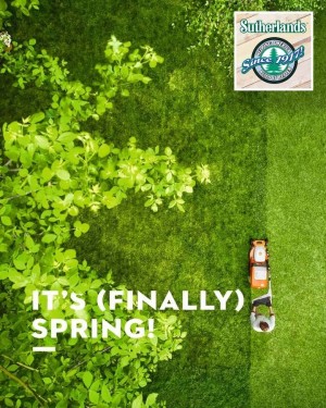 Spring gardening supplies sale