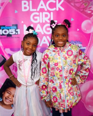 Young Sisters Featured at Black Girl Magic Day Signature Pink Carpet Experience