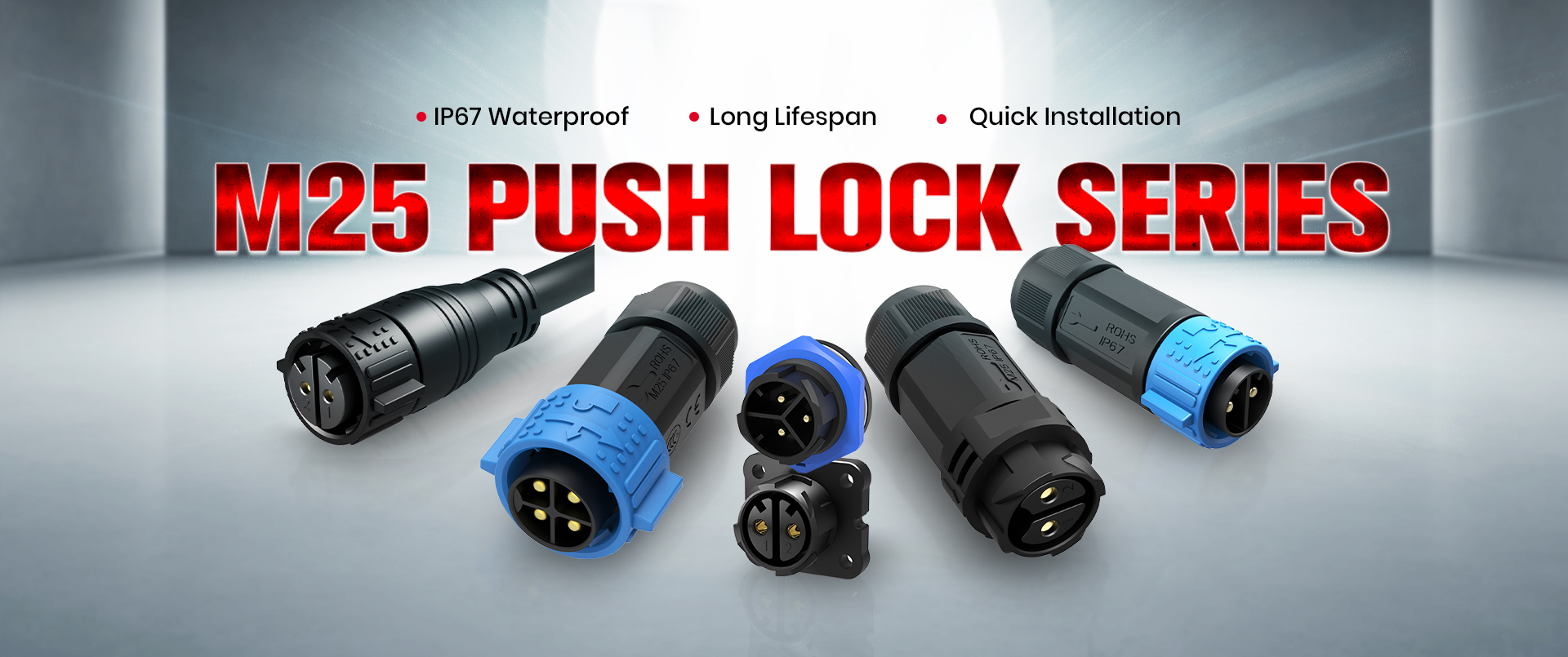 Industrial Waterproof Wire Connector Industrial Waterproof Wire Connector