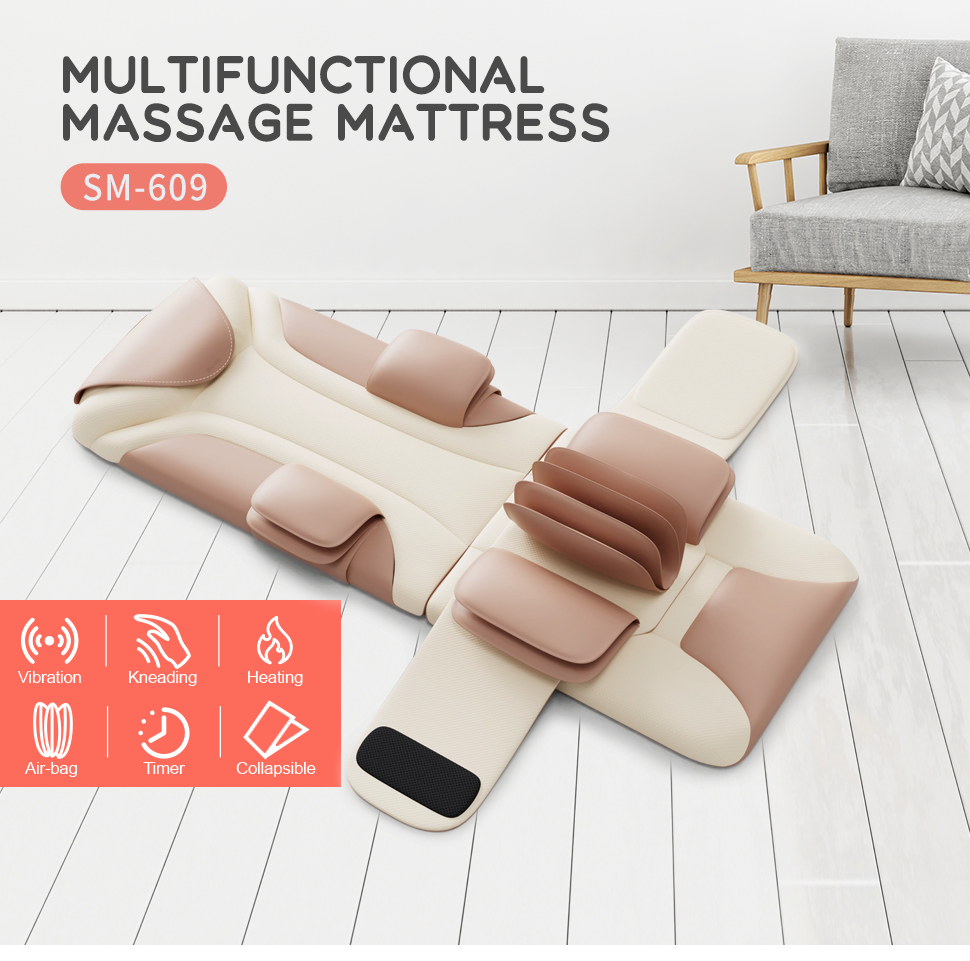 Full Body Massage Mat with Airbags and Heating