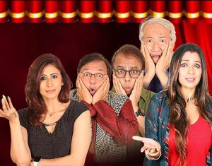 (L-R)- Kishwer Merchant, Rakesh Bedi, Anant Mahadevan, Avijit Dutt, Rupali Ganguly