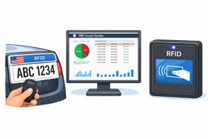 UHF RFID vehicle tag for toll systems 1
