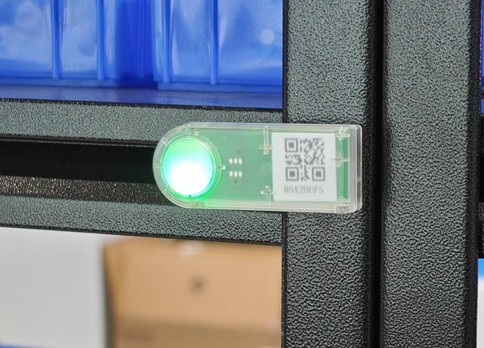 Bluetooth LED tag solution provider for industrial warehousing and manufacturing environments 1