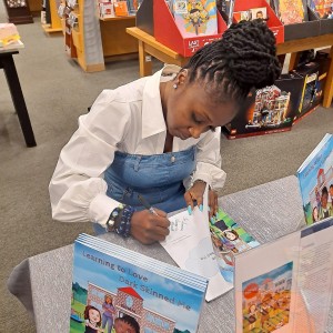 Katina M. Davis at Barnes & Noble Book Signing in Bowie, MD