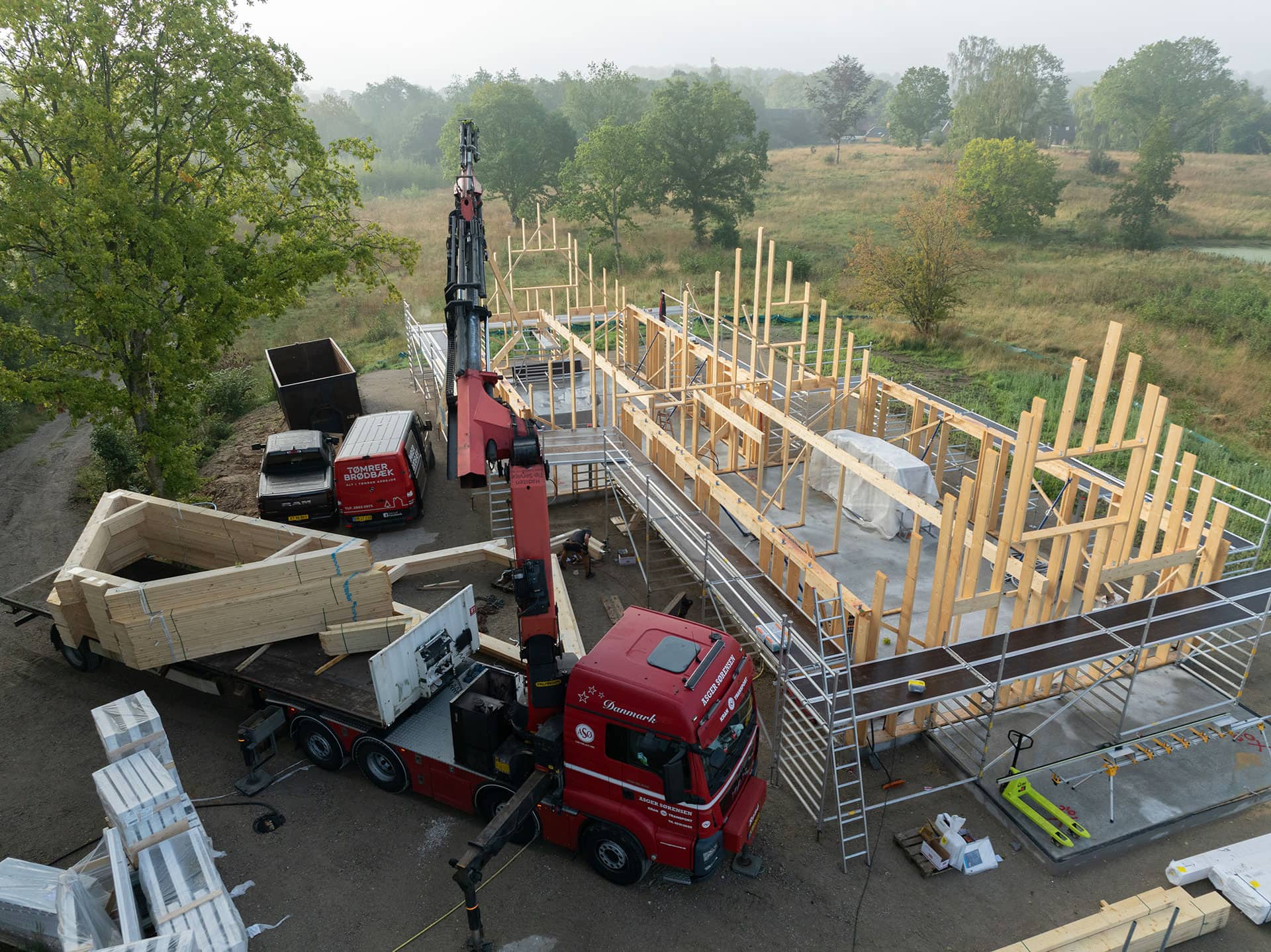 Sustainable Wooden Houses Built for Nordic Climate  Trhuse Nordsjlland