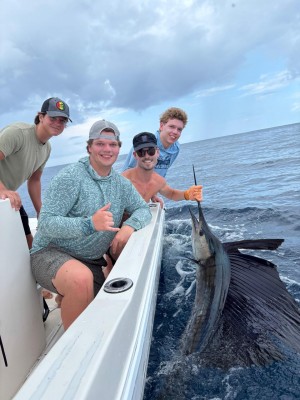 Teen with Sailfish