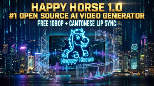 Happy Horse 1.0？The Pure Visual King Just Hit #1 on Artificial Analysis Arena