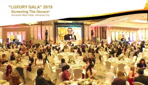 Luxury Gala 2020 screening the Oscars