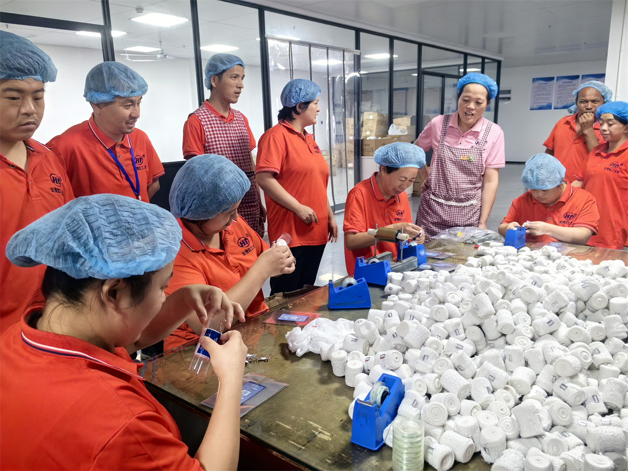 Mission Disabled workers use their hands to create a better lifer