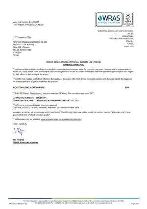 HDPE Fitting For Global Projects