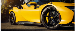 Forged wheels designed for Ferrari vehicles