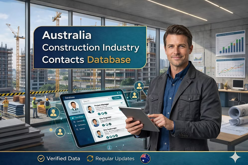 Australia Construction Industry Verified Email List Contacts Database Australia Construction Industry Verified Email List Contacts Database