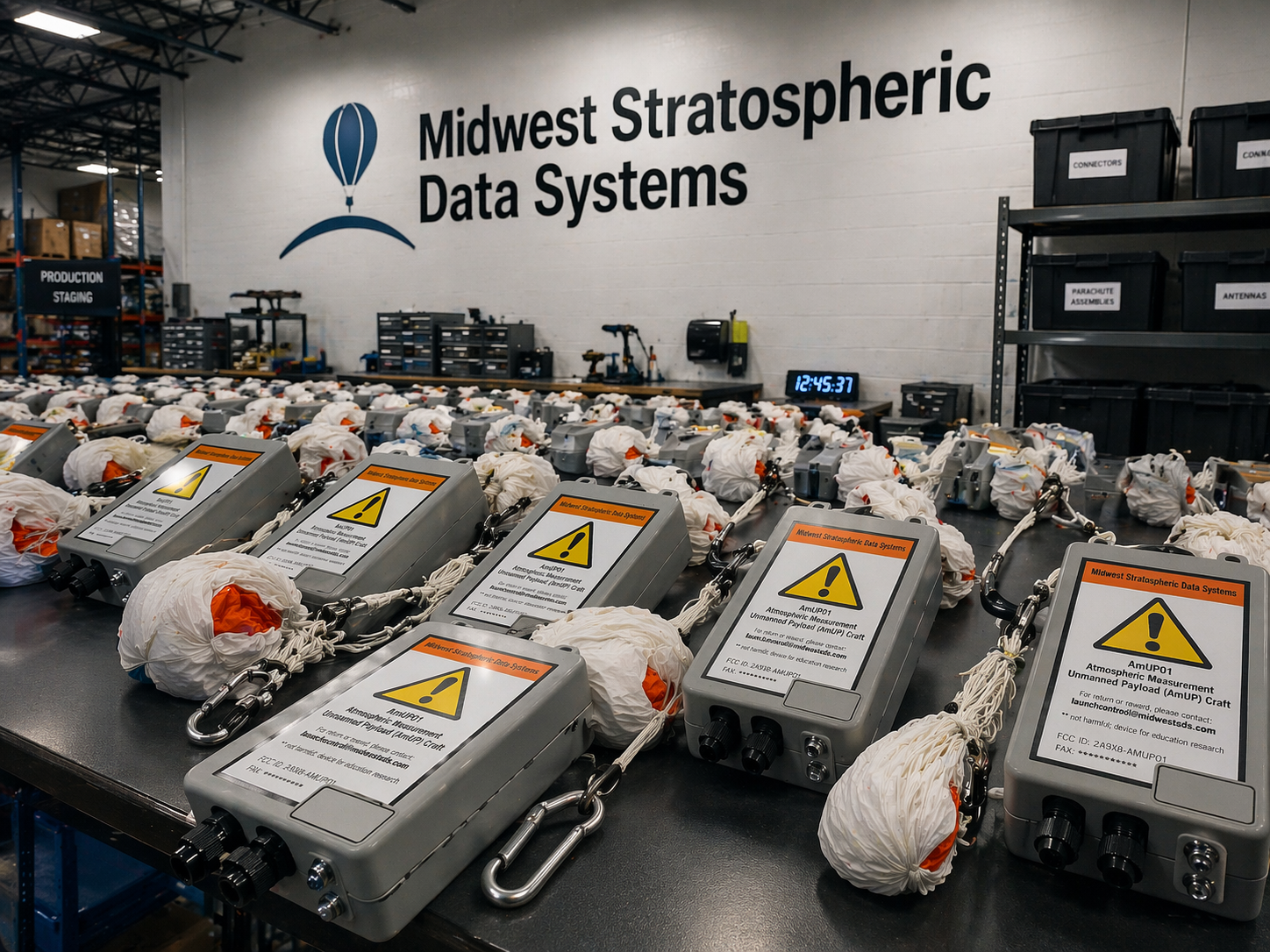 Prepping AmUP01 Platforms for launch