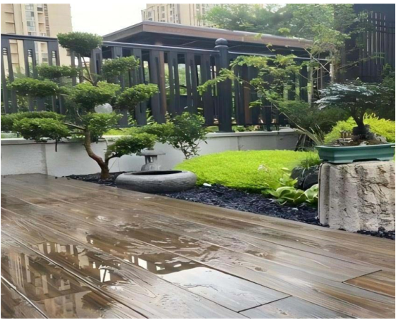 Sustainable Wood Plastic Flooring Solution