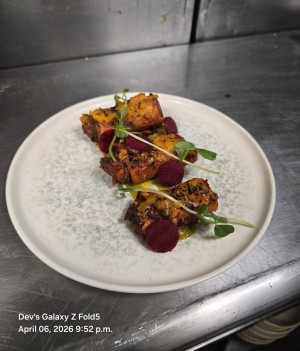 Smoked Hari Mirch Roulade