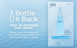 Instantly track and offset your AI water footprint.
