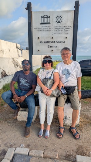 elmina castle ghana with evans aguiyi