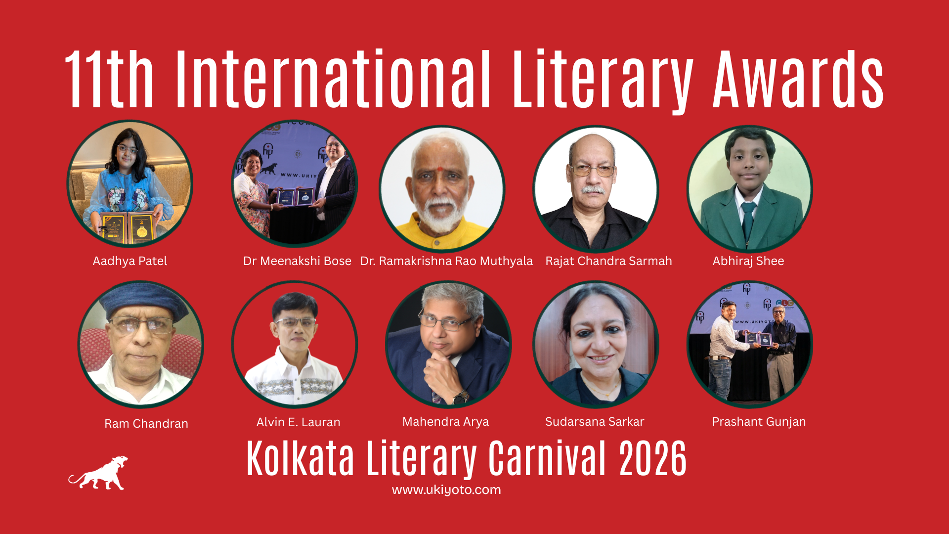 11th International Literary Awards 2026