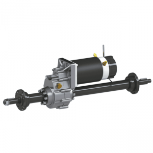 A standard, off-the-shelf axle