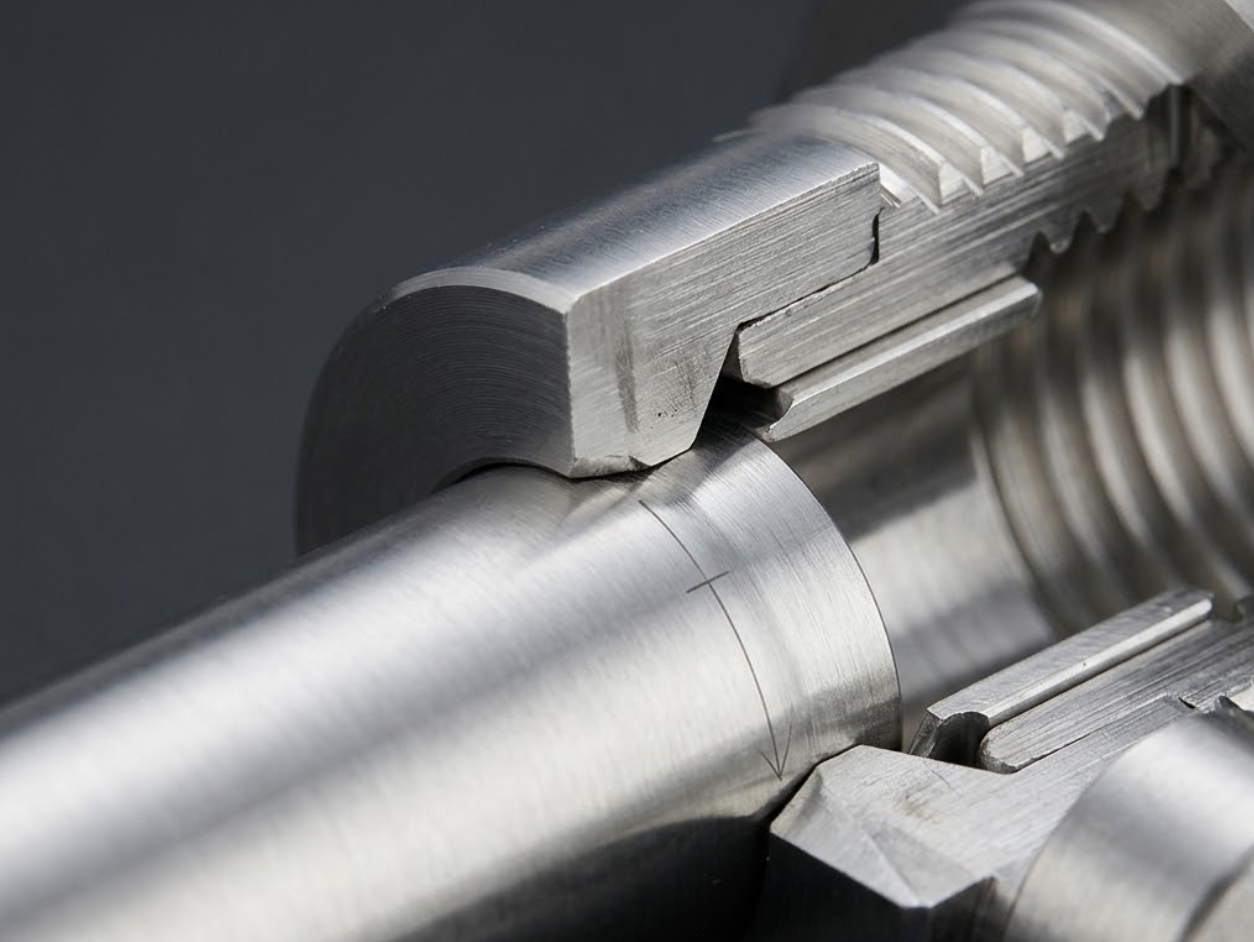 roke ferrule tube compression fitting interface