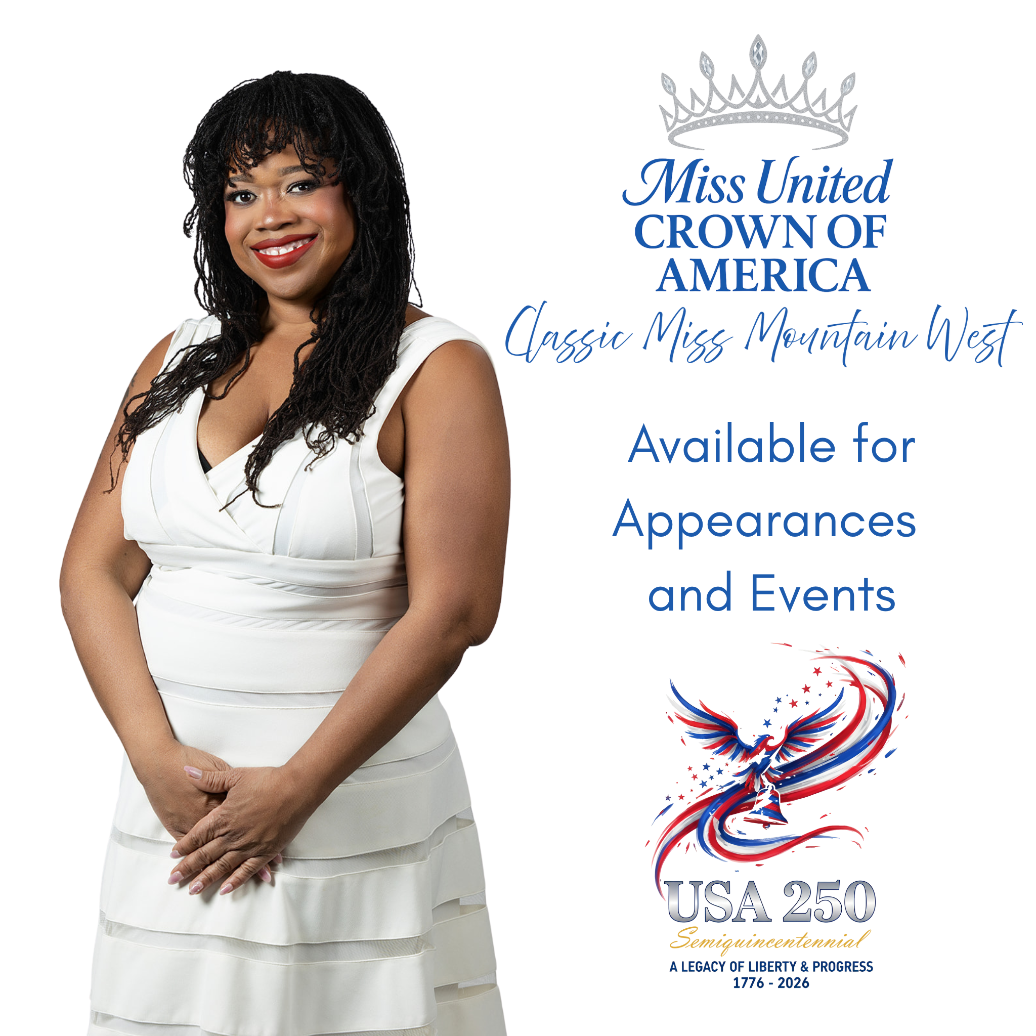 Available for Appearances and Event