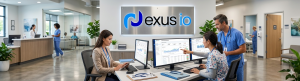 urgent care clinic with medical staff and a billing specialist | Nexus io