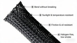 Trusted PET Braided Sleeving Manufacturer3