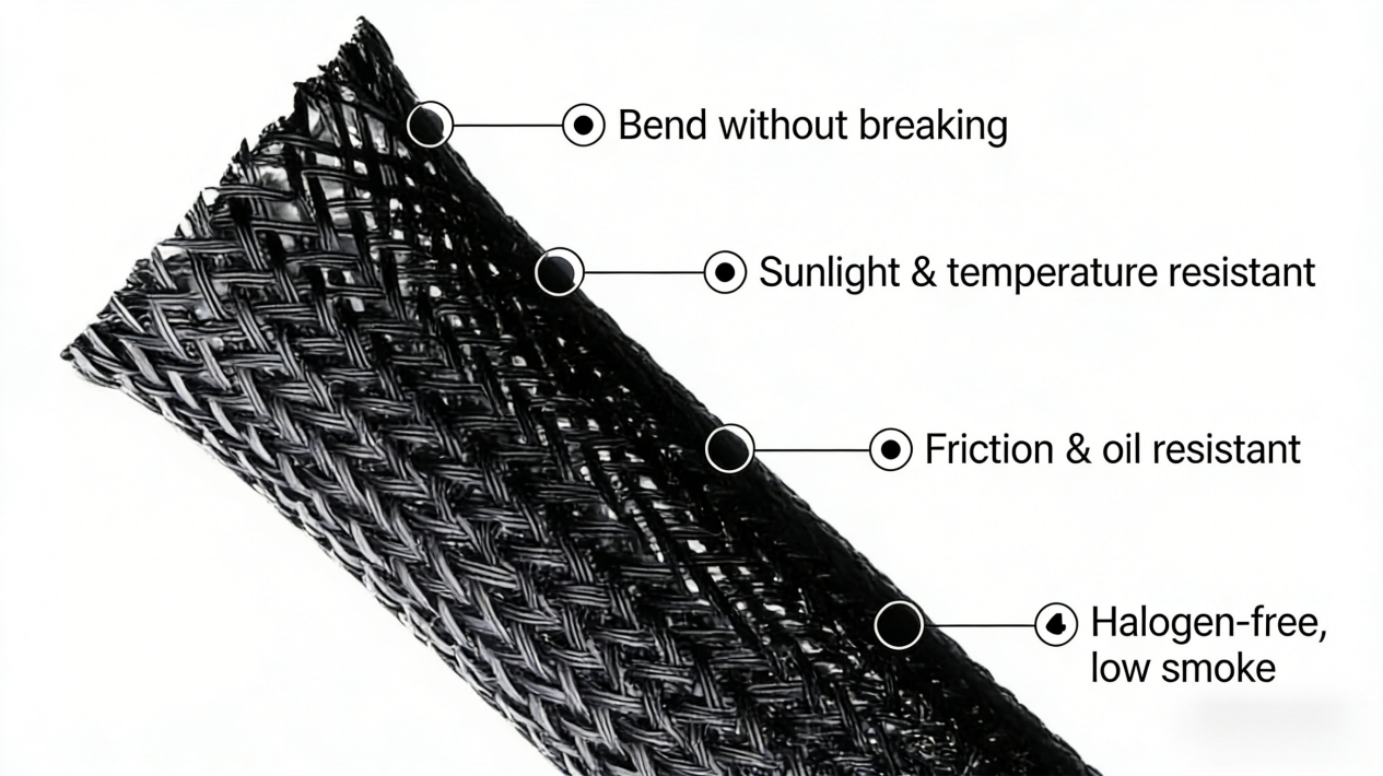 Trusted PET Braided Sleeving Manufacturer3
