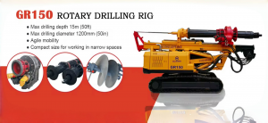 Gookma GR150 ROTARY DRILLING RIG