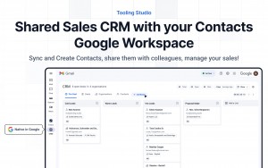 Turn Google Workspace and Gmail into your sales pipeline.