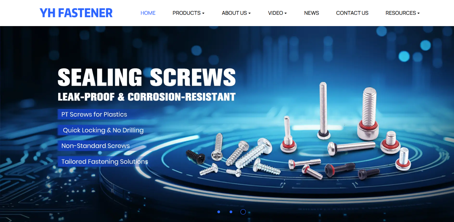 Yu Huang YH FASTENER China Top Sealing Screws Supplier