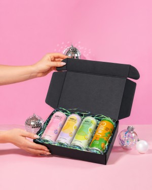 beauty drink gift pr box unboxing