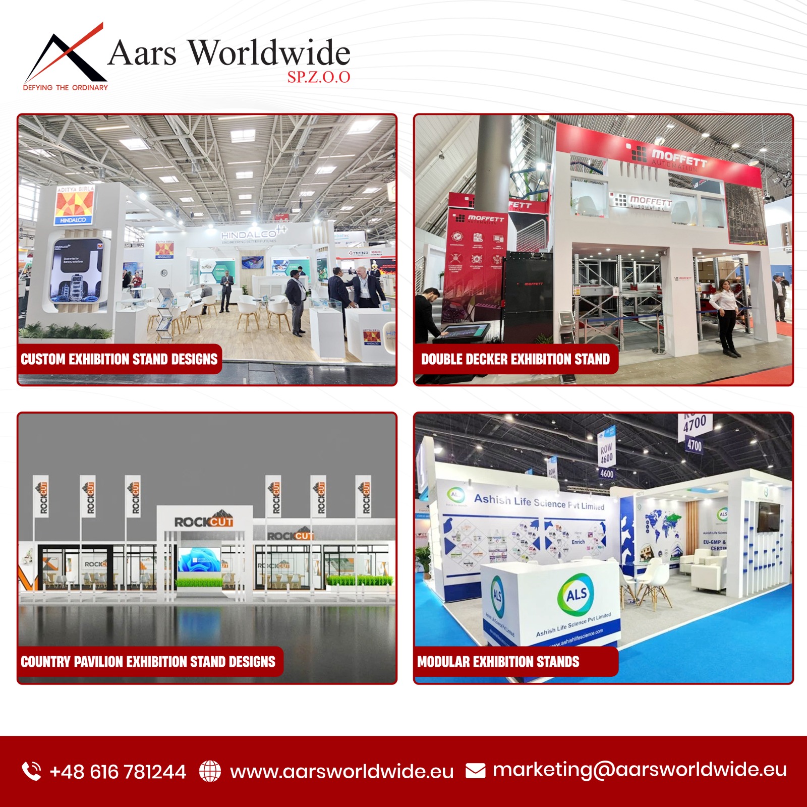 Leading Exhibition Stand Builder in Europe with Strong German Presence