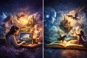 AI meets fantasy storytelling magic