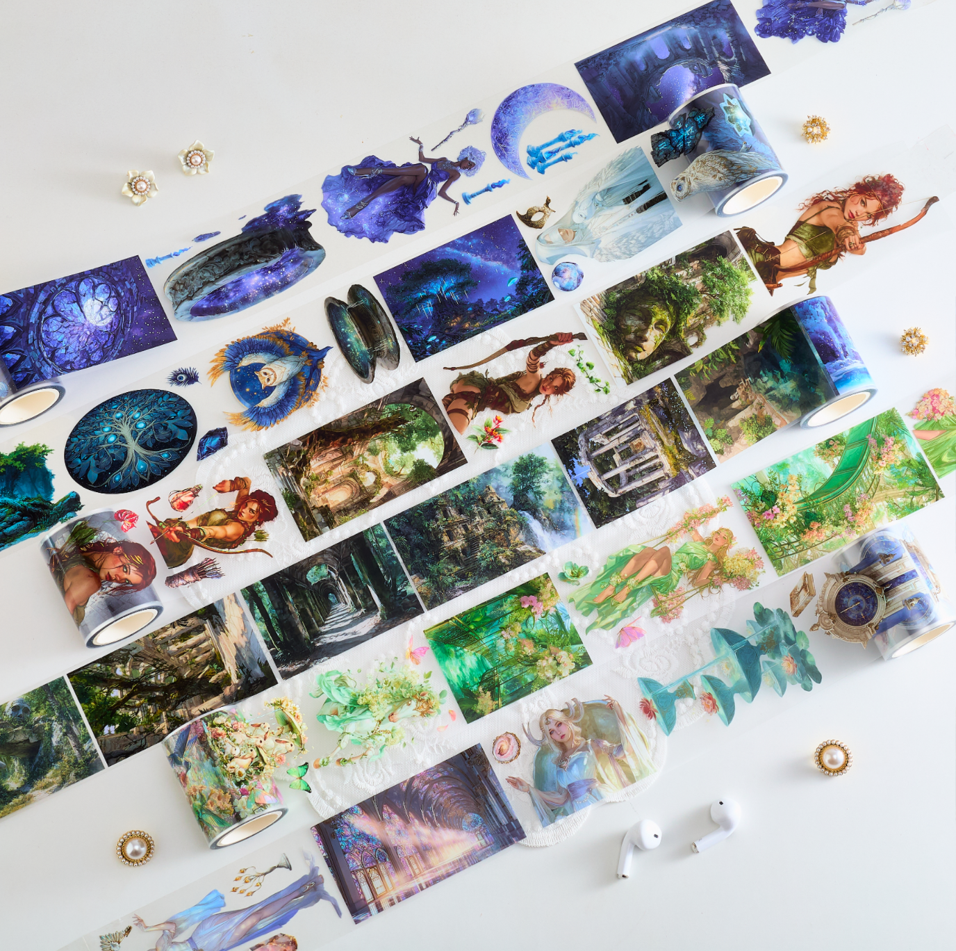 Exclusive Pre Cut Tape Design